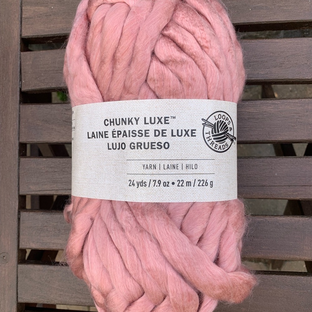COPY - 6 Balls Chunky Luxe Yarn, Pink